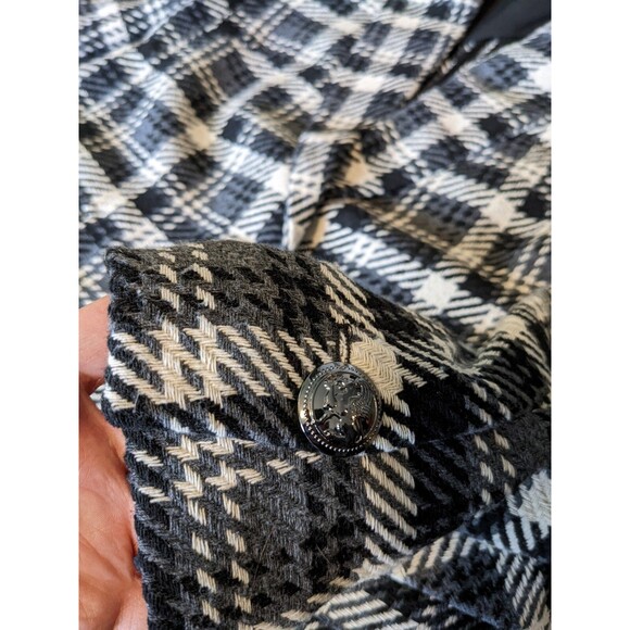 Elie Tahari Tweed Blazer XS Wool Blend Preppy Old Money Houndstooth NWT $325 - Picture 5 of 12
